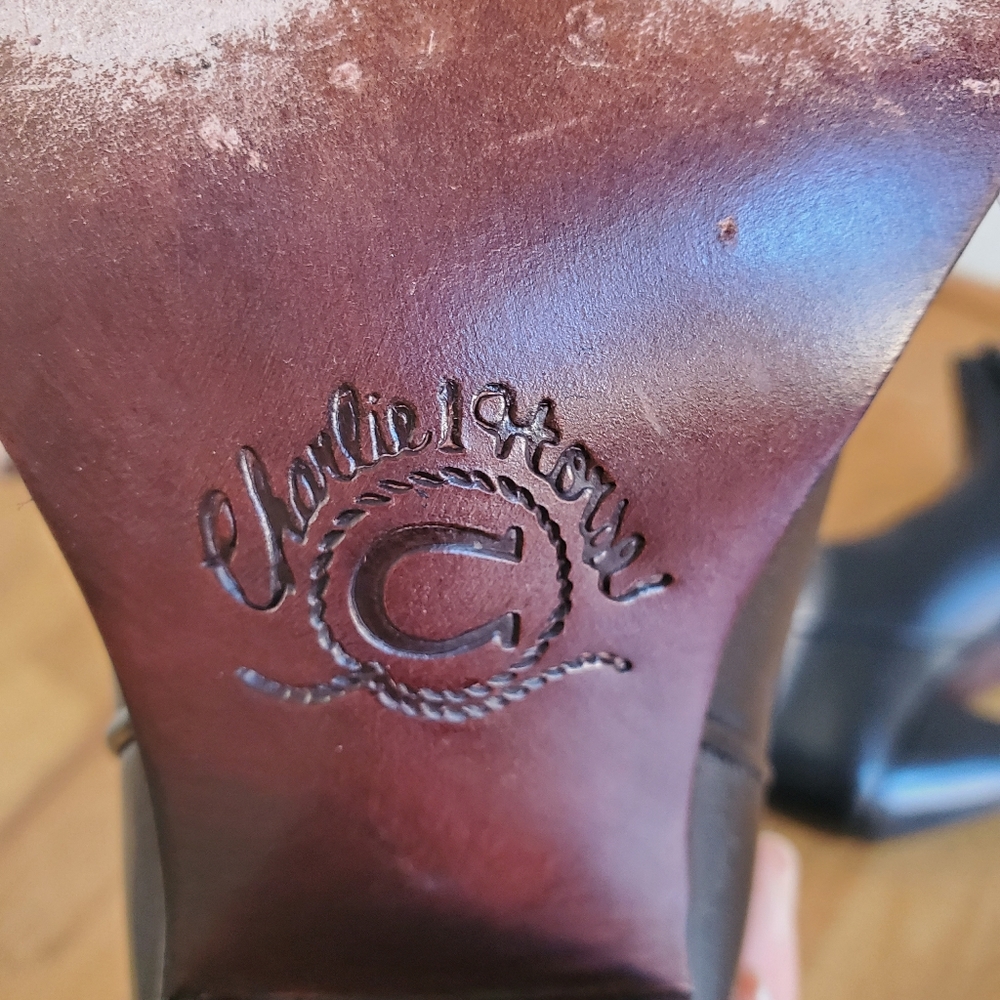 Lucchese Charlie 1 Horse Patchwork Womens Western Boots - Picture 15 of 16